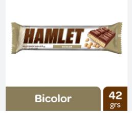 CHOCOLATE HAMLET BICOLOR X 45 GR
