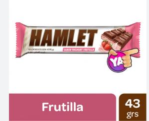 CHOCOLATE HAMLET FRUTILLA X 45 GR
