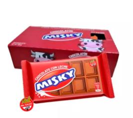 CHOCOLATE MISKY NEGRO X 25 GRS (PAMELI)