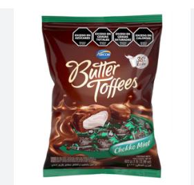 CARAMELO BUTTER TOFFEES CHOKKO MINT X 822 GRS