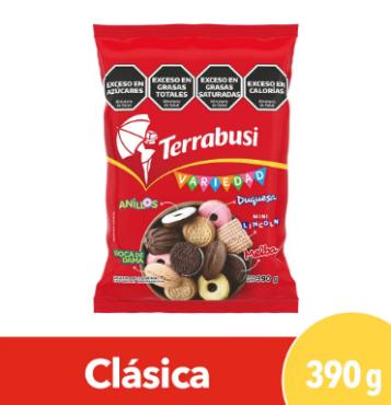 GALLETITA TERRABUSI VARIEDAD 390g